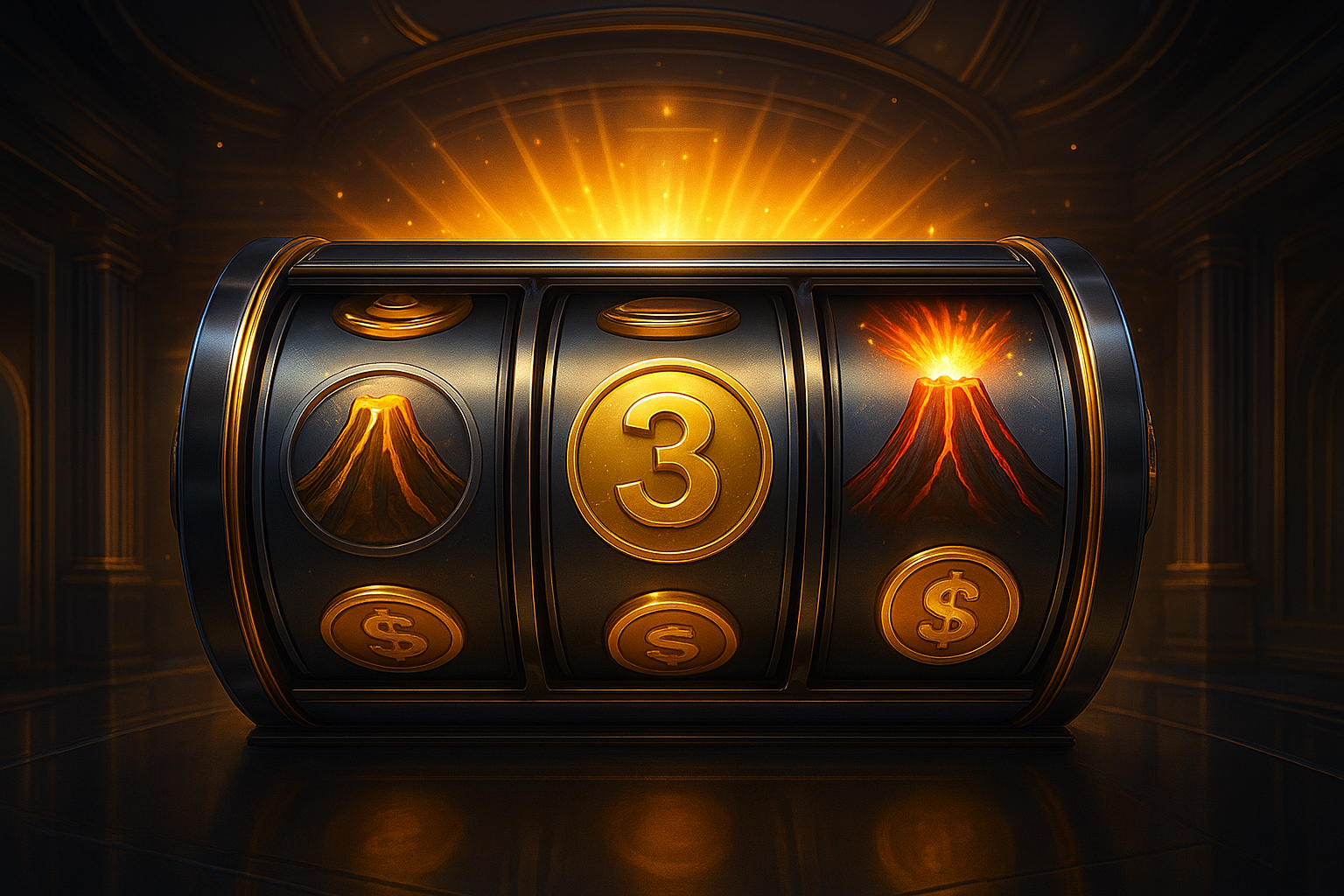 3 Coin Volcanoes